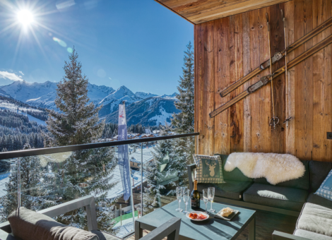Edelweisshaus Top 6 winters balkon