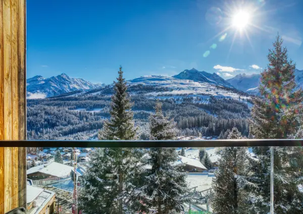 Edelweisshaus Top 6 uitzicht winter