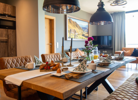 TOP 7 Edelweisshaus Konigsleiten Binnen Gedekte tafel