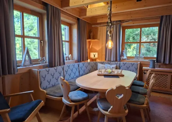 Hochkrimml Dahoam eettafel
