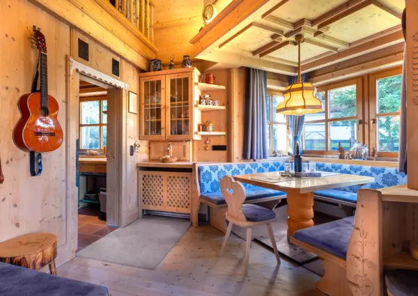 Hochkrimml Falkenstein Dahoam kleine eethoek 2