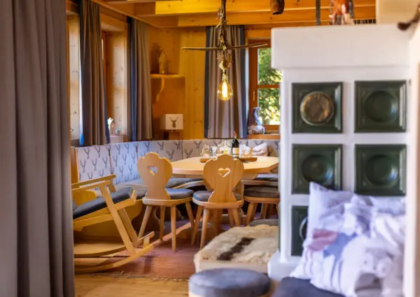 Hochkrimml Falkenstein Dahoam kachel grote eethoek 2