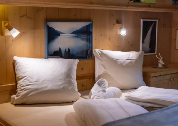 Hochkrimml Falkenstein Dahoam slaapkamer 1 boven detail