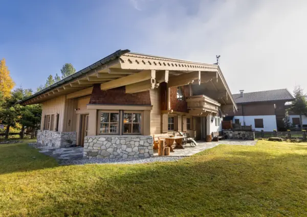 Hochkrimml Falkenstein Dahoam zomer zij aanzicht 2