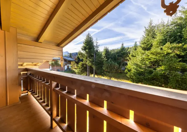 Hochkrimml Falkenstein Dahoam zomer balkon 3