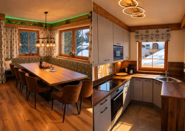 HK Falkensteinalm top 3 keuken en eettafel