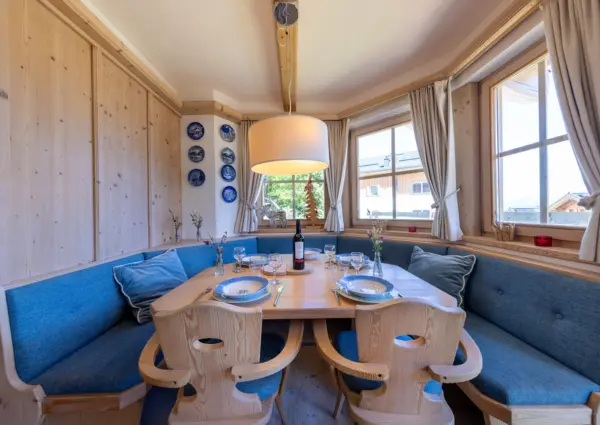 Hochkrimml Gans den Berg 2 eettafel 1