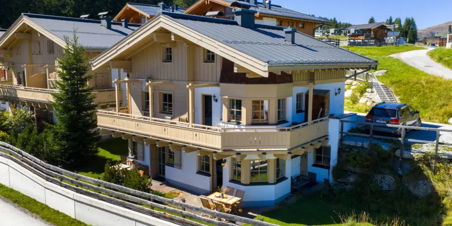 Hochkrimml Gans den Berg 2 zomer aanzicht