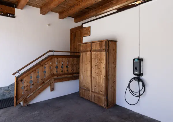 Chalet Bergkristall Grunerstein Bramberg garage laadstekker