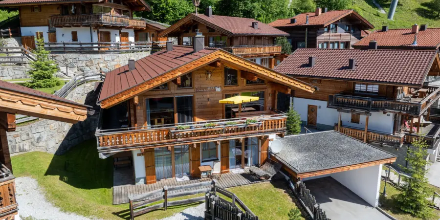 Chalet Bergkristall Grunerstein Bramberg aanzicht