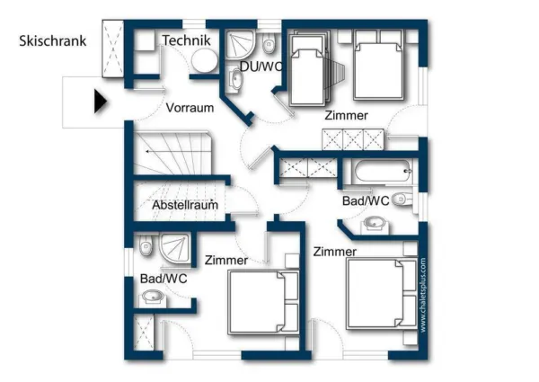 0031 BB Chalet Krokke pl1