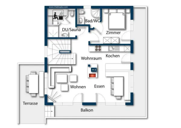 0032 BB Chalet Krokke pl2