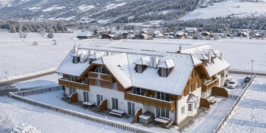 Sankt Margarethen Aineckblick Top 2 Winters aanzicht