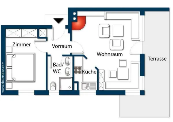 0023 KL Haus Frida Top33 plattegrond