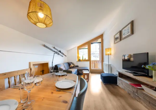 Haus Hut overzicht woonkamer