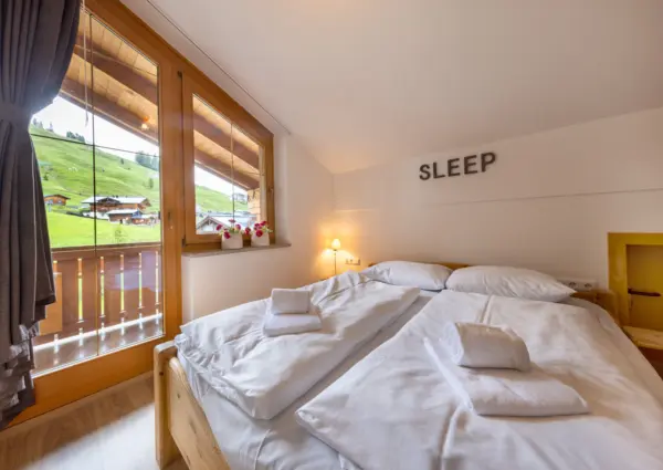 Haus Hut slaapkamer