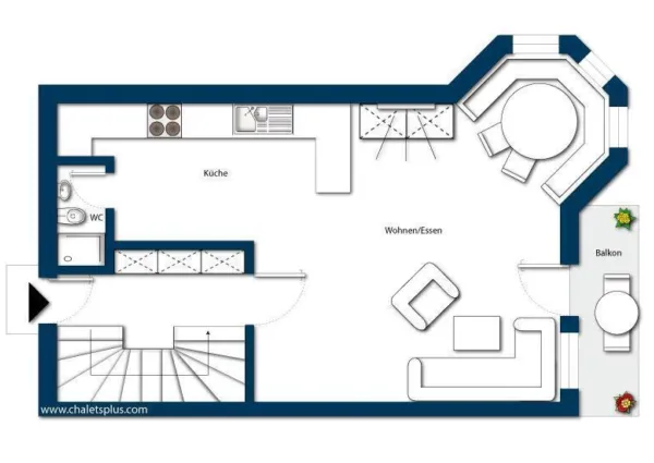 0024 KL Marchenwald plattegrond EG