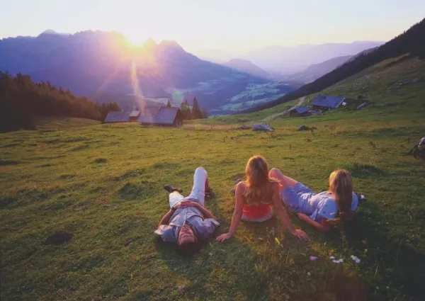 0027 HKR Hochkrimml dorp zomer 1