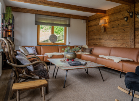 Neukirchen Hieburg Lodge nieuwe bank