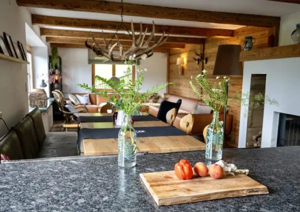 Neukirchen Hieburg Lodge Detail op keuken