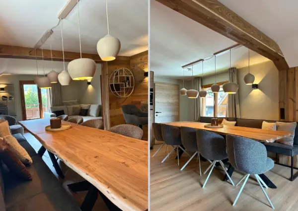 Neukirchen Landhaus Maier 3 eettafel