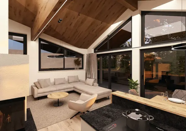 Latschen Lodge Top 2 Impressie woongedeelte