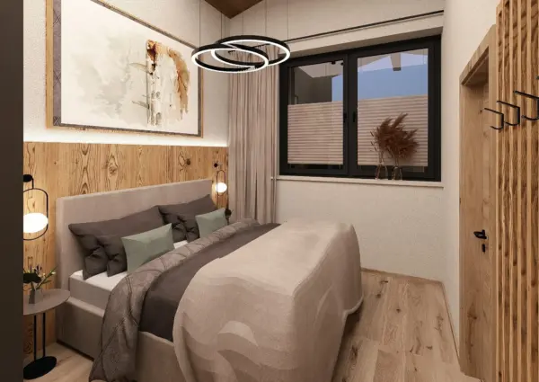 Latschen Lodge Top 2 Impressie Slaapkamer
