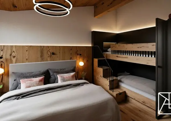 Latschen Lodge Top 2 Impressie Familiekamer