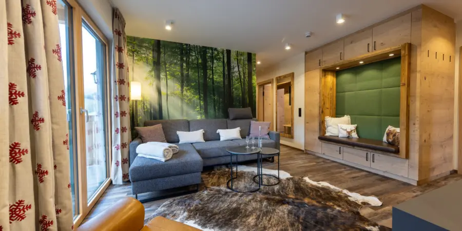 Mountain Resort Top 1 Dienten woonkamer met nis