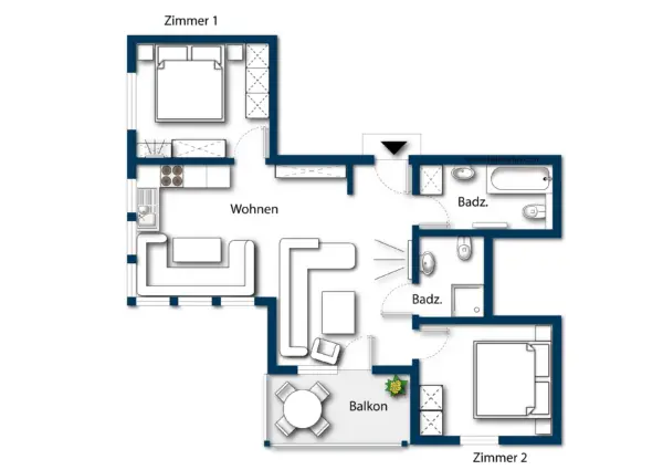 DN Mountainresort Top 10 extra badkamer