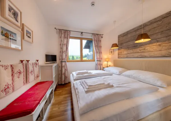 Mountain Resort Top 10 Dienten slaapkamer rode bank uitzicht