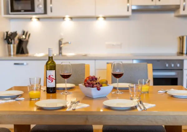 Mountainresort Top 7 Dienten keuken