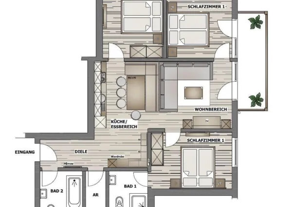0040 DN Top 7 plattegrond