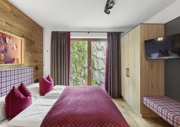 NK Chalet Blessachkopf slaapkamer met stapelbed