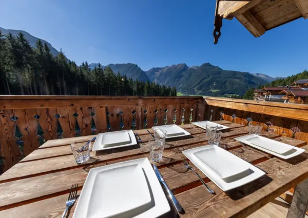 Nk Daberspitze eettafel uitzicht