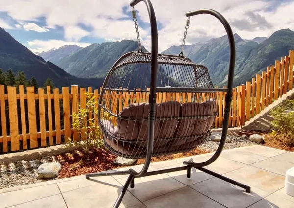 0034 NK Edelweissspitze uitzicht schommelstoel