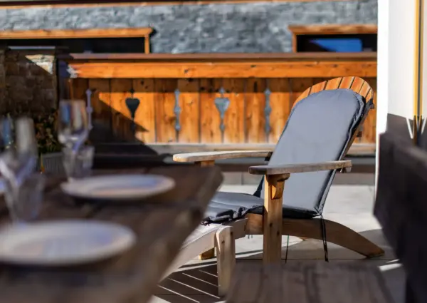 Neukirchen Nationalpark chalet Gamsmutter zomer groot balkon 8