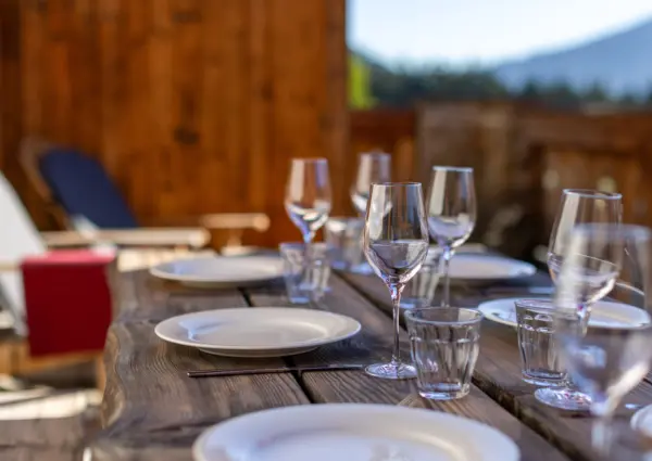 Neukirchen Nationalpark chalet Gamsmutter zomer groot balkon 10