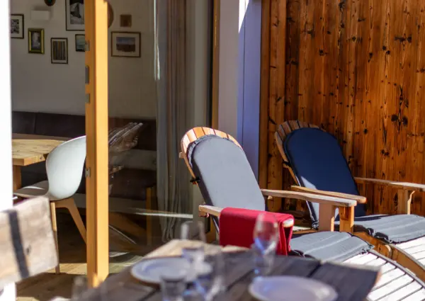 Neukirchen Nationalpark chalet Gamsmutter zomer groot balkon 9