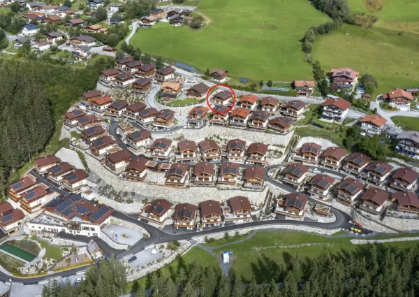 NK NPC drone overzicht zomer Keeskogel cirkel