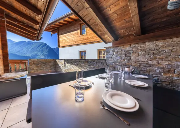 Neukirchen Nationalpark chalet Kristallwand zomer overkapping 2