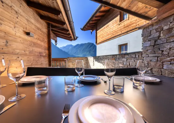 Neukirchen Nationalpark chalet Kristallwand zomer overkapping 3