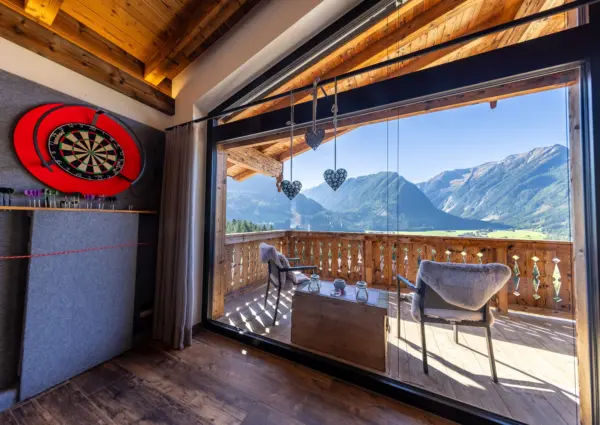 Neukirchen Nationalpark Chalet Kuhhaut zomer uitzicht