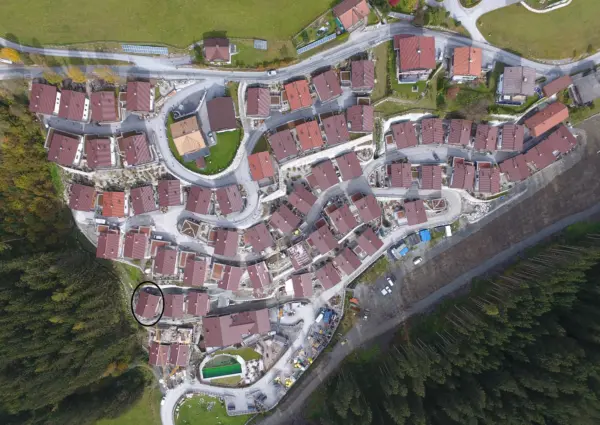 NK Larmkogel bovenaanzicht nog met bouw