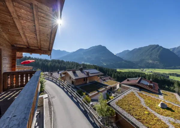 NPC Rainerhorn uitzicht Balkon