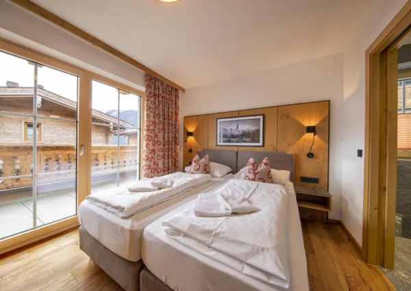 0011 NK Rotspitze slaapkamer Chalet 54 304