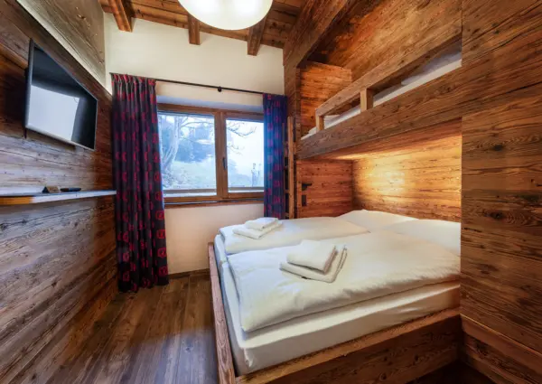 Nationaal Park Chalet Vorderkopf Neukirchen slaapkamer 4 uitzicht