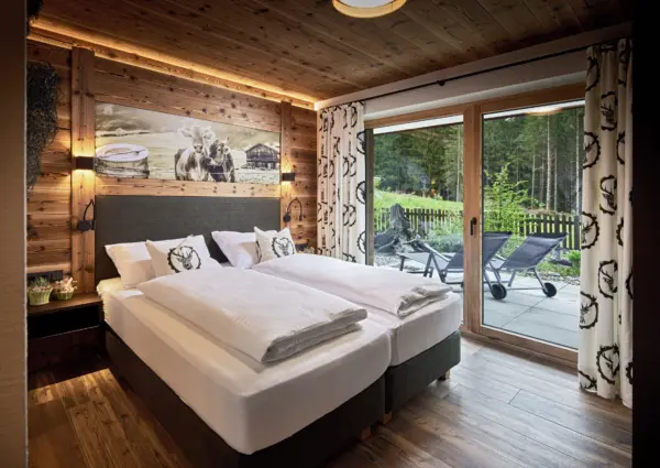 NPC Vorderkopf lichte slaapkamer met tweepersoonsbed