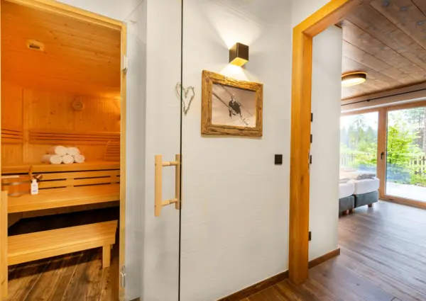 National Park Chalet Vorderkopf Neukirchen sauna uitzicht