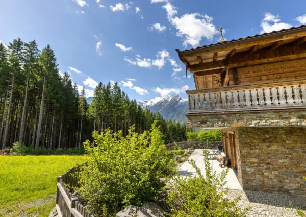 National Park Chalet Vorderkopf Neukirchen zijaanzicht